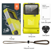 Load image into Gallery viewer, Premium DeepDive Case| Protective Housing for Diving Fits iPhone & Samsung Phones up to 6.9"