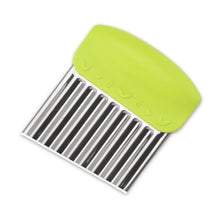 Load image into Gallery viewer, QUEENTIME Stainless Steel Vegetable Crinkle Cutter/Slicer/Chopper