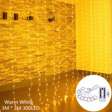 Load image into Gallery viewer, VOILEY Curtain Fairy String Light LED Lights