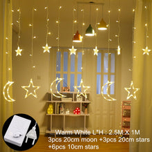 Load image into Gallery viewer, VOILEY Curtain Fairy String Light LED Lights