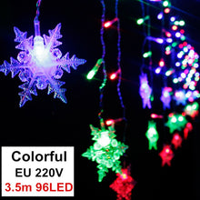 Load image into Gallery viewer, VOILEY Curtain Fairy String Light LED Lights