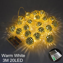 Load image into Gallery viewer, VOILEY Curtain Fairy String Light LED Lights