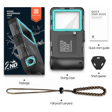 Load image into Gallery viewer, Premium DeepDive Case| Protective Housing for Diving  Fits iPhone &amp; Samsung Phones up to 6.9&quot;
