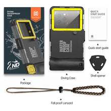Load image into Gallery viewer, Premium DeepDive Case| Protective Housing for Diving  Fits iPhone &amp; Samsung Phones up to 6.9&quot;
