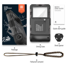 Load image into Gallery viewer, Premium DeepDive Case| Protective Housing for Diving  Fits iPhone &amp; Samsung Phones up to 6.9&quot;
