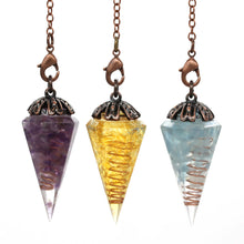 Load image into Gallery viewer, FLOW &amp; GLOW Hexagonal Pyramid for Chakras

