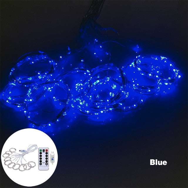 VOILEY Curtain Fairy String Light LED Lights