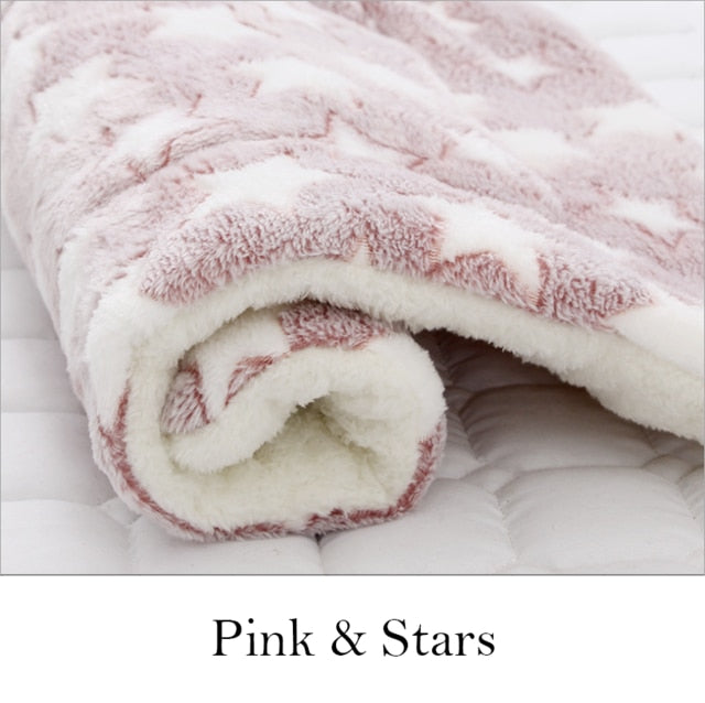 EXORUG Soft Fleece Pad Bed Mat/Rug for Pets