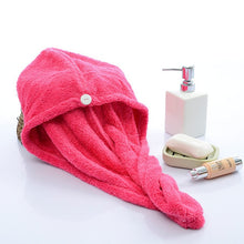 Load image into Gallery viewer, FYPO Microfiber Hair Towel Cap
